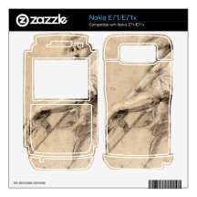 Man carrying a ladder by Paul Rubens Nokia E71x Decal