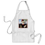 "Man & Cat" by Henri Rousseau Aprons
