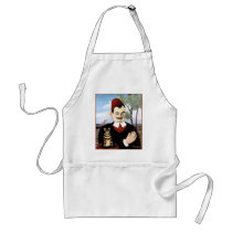 Man & Cat by Henri Rousseau aprons