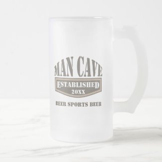 Man Cave Beer Mug