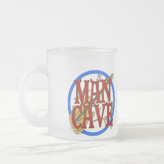 Man Cave, NAME add text mug