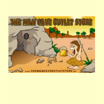 Man Cave Shirt Toon Female