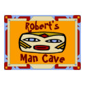 Man Cave Sign posters by figstreetstudio Man Cave Sign posters