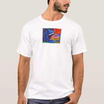 Man eating Doughnut t-shirts by Superherodesign Man eating Doughnut t-shirts
