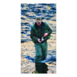 Man Fishing Photo Card