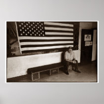 Man Flag Posters