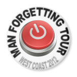 Man Forgetting Tour Magnet magnets