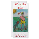 Man Golf rack cards