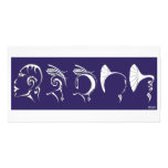 Man gramophone (frieze off human phonograph) picture card