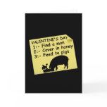 Man hater Valentine's day Greeting Card