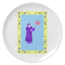 man holding a long fan.png dinner plates
