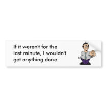 Man Holding Finger Up Bumper Stickers