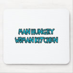 man hungry mousepad