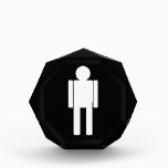 Man-illustration271 MAN CARTOON BATHROOM DOOR SIGN awards