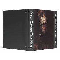 Man in a Golden Helmet 3 Ring Binders