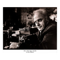 Man in Bar, Reno, Nevada posters