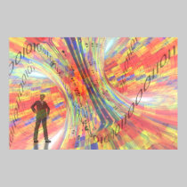 Man in Cyberspace poster posters