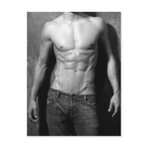 Man In Jeans Postcard by Photos_By_JAE Man In Jeans Postcard