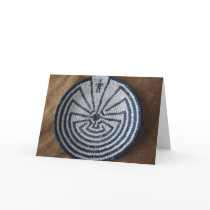 Man in the maze basket 2010 New Year Card by moccasinman Man in the maze basket 2010 New Year Card