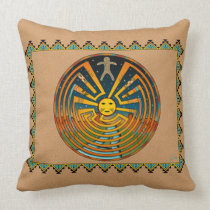 Man In The Maze pillows