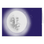 Man in the  Moon Greeting Cards