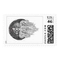 Man in the Moon postage