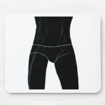 Man in Underwear mousepads