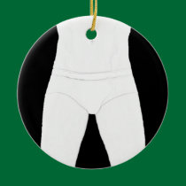 Man in Underwear Ornament ornaments