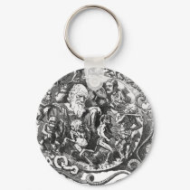 Man Is But A Worm keychains by ShovelTest Man Is But A Worm keychains