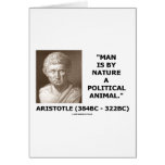 Man Is By Nature A Political Animal (Aristotle) Cards