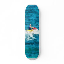 Man Jet Skiing Custom Skateboard