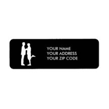 Man Love Return Address Labels