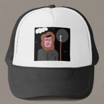 MAN MOON hats by kotzradio MAN MOON hats