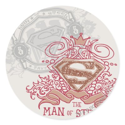 Man of Steel, Drawn with Crown stickers
