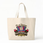 Man of Tomorrow Tote Bags