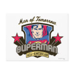 Man of Tomorrow Post Card