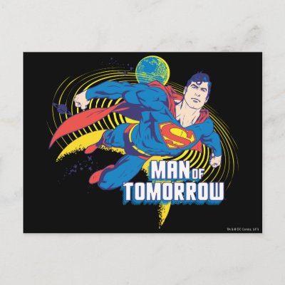 Man of Tomorrow postcards