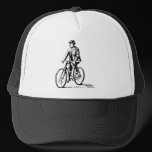 Man on a Bike - Black hats
