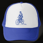Man on a Bike - Navy hats