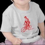 Man on a Bike - Red t-shirts