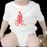 Man on a Bike - Red t-shirts