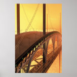 Man on a bridge posters