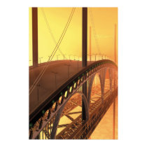Man on a bridge posters by bulathique Man on a bridge posters