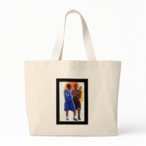 Man On Fire Canvas Bags