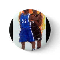 Man On Fire Pinback Button