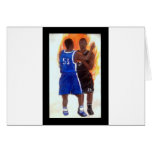 Man On Fire Greeting Card