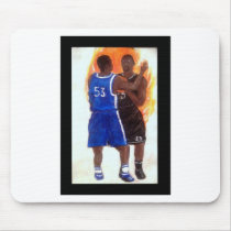 Man On Fire Mouse Pad