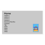 Man on holiday business cards