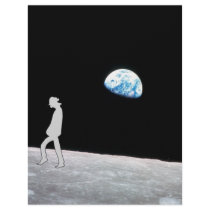 Man on the moon letterhead