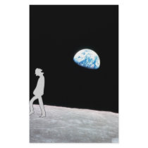 Man on the moon stationery